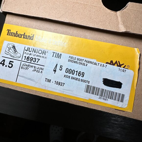 Timberland grade school Chukka field boots - Picture 9 of 9